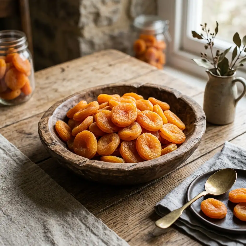 Organic sun-dried apricots from Gilgit-Baltistan