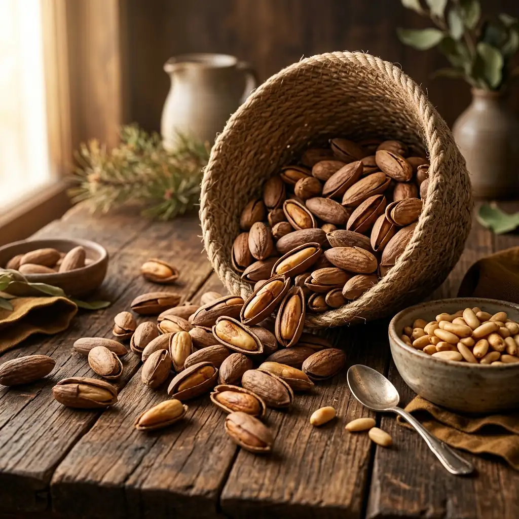 Roasted Pine Nuts (Chilgoza)