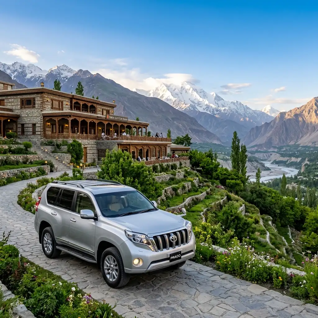 Rent a Prado in Skardu With Driver