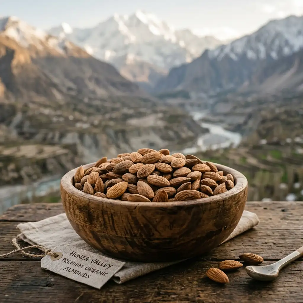 Organic Hunza Almonds